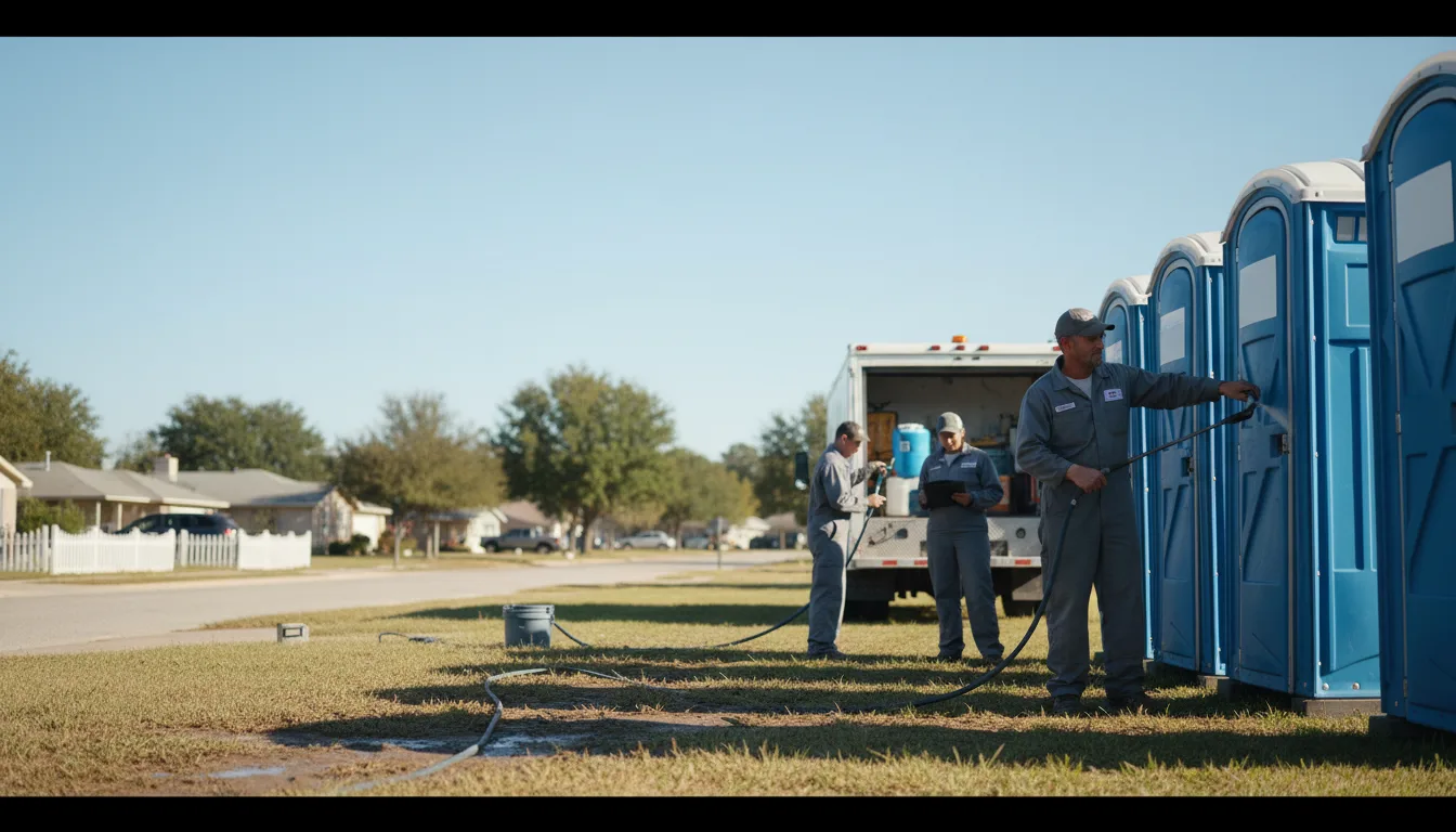 Long-Term Portable Toilet Rental in Christiansburg, OH near me